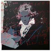 Beethoven Limited Edition by Warhol, Andy