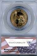 2008 Martin Van Buren Presidential Oath Dollar in ANACS MS66