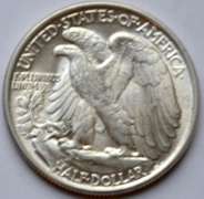 Sharp Near Unc 1944 Walking Liberty Half
