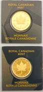 Two one gram gold bars