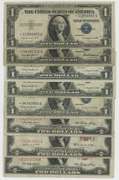 Lot of 8 assorted $1 and $2 STAR Notes