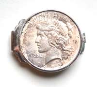1926 Peace Dollar Money Clip