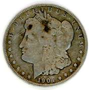 1904 Morgan Silver Dollar