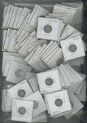 Large lot of 100 assorted mixed date silver Mercury Dimes