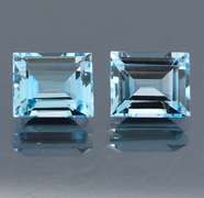 Beautifully matched 11.87ct Topaz pair