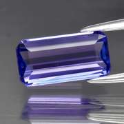 Jaw dropping 1.76ct blue violet VVS Tanzanite
