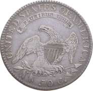 1819/8 Capped Bust Half Dollar - O-102 Large 9