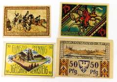 12 Vintage Foreign Paper Money