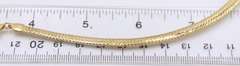 Handsome 18kt Yellow Gold Woven Flex Chain Necklace