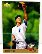 Derek Jeter Upper Deck Rookie Baseball Card