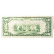$20 1929 National Currency Federal Reserve Bank St Louis Mo Note Note