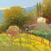 Daisy Garden by Feng Original