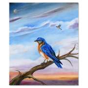 Bluebird Couple by Katon Original