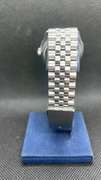 36MM CUSTOM ROLEX OYSTER PERPETUAL DATE-JUST GREEN ROMAN DIAL WITH DIAMOND BEZEL STAINLESS STEEL JUBILEE-BAND