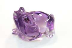 Lucky Natural Fluorite Frog