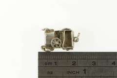 Sterling Silver 3D Articulated Vintage Jeep Vehicle Charm/Pendant