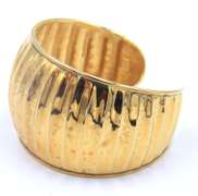 Italian 925 Sterling Silver Signed Cuff Bangle