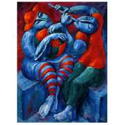 Concert On The Beach by Yuroz