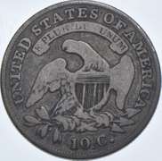 1834 Liberty Cap Dime - JR2 - R4