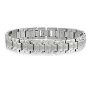 Brushed and Polished Men's Bracelet