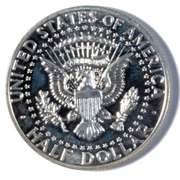 Sharp 1964 Accented Hair Kennedy Half Dollar