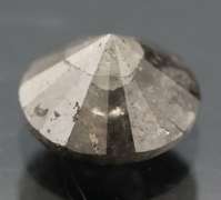 Beautiful 1.29ct gray and black Diamond solitare