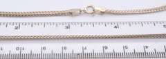 Vintage 925 Sterling Silver Snake Chain Necklace