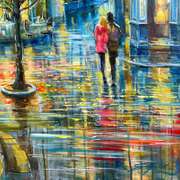 Evening Lights in Paris Original by Suljakov