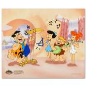 Fred Plays the Harp Limited Edition by Hanna-Barbera