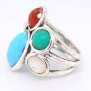 Ippolita Wonderland 5 Stone Quartz Ring