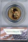 2008-D John Quincy Adams Presidential Oath Dollar in ANACS MS65