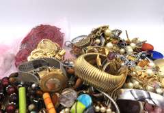 Big Group Lot of Costume Jewelry