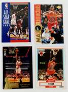 4 Michael Jordan Basketball Cards
