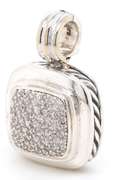 David Yurman Diamond Albion Pendant in Sterling