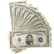 10 1934 C-1953 A Various Silver Certificates