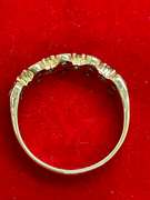 CERTIFIED 14KGOLD AND DIAMOND RING