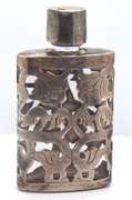 Vintage 925 Sterling Silver Perfume Bottle