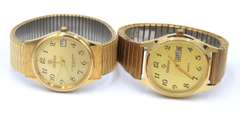 Group of Amirton Day Date Quartz Watches