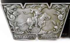 1977 Winchester Western Proof Series Belt & Buckle