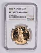 PF70 UCAM 1988-W $50 American Gold Eagle 1 Oz. .999 Fine Gold NGC