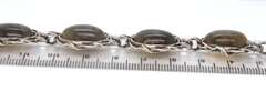 Vintage 925 Sterling Silver Israel Abalone Bracelet