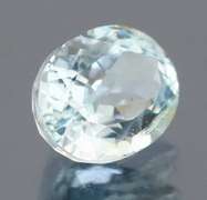 Gorgeous 1.64ct untreated platinum blue Aquamarine