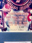 The Magnificent John Elway Tribute Poster