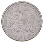 1874 Seated Liberty Half Dollar