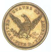 1839-C $5 Liberty Head Gold Half Eagle