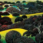 Santa Ynez Memories by Eyvind Earle (1916-2000)