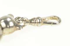 Sterling Silver 3D Articulated Teddy Bear Stuffed Animal Charm/Pendant