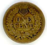 1863 Copper-Nickel Indian Head Cent