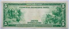 $5 CH CU Series of 1914 Landing Of Columbus & William Penn FRN