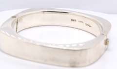 925 Sterling Silver Signed Bangle Bracelet